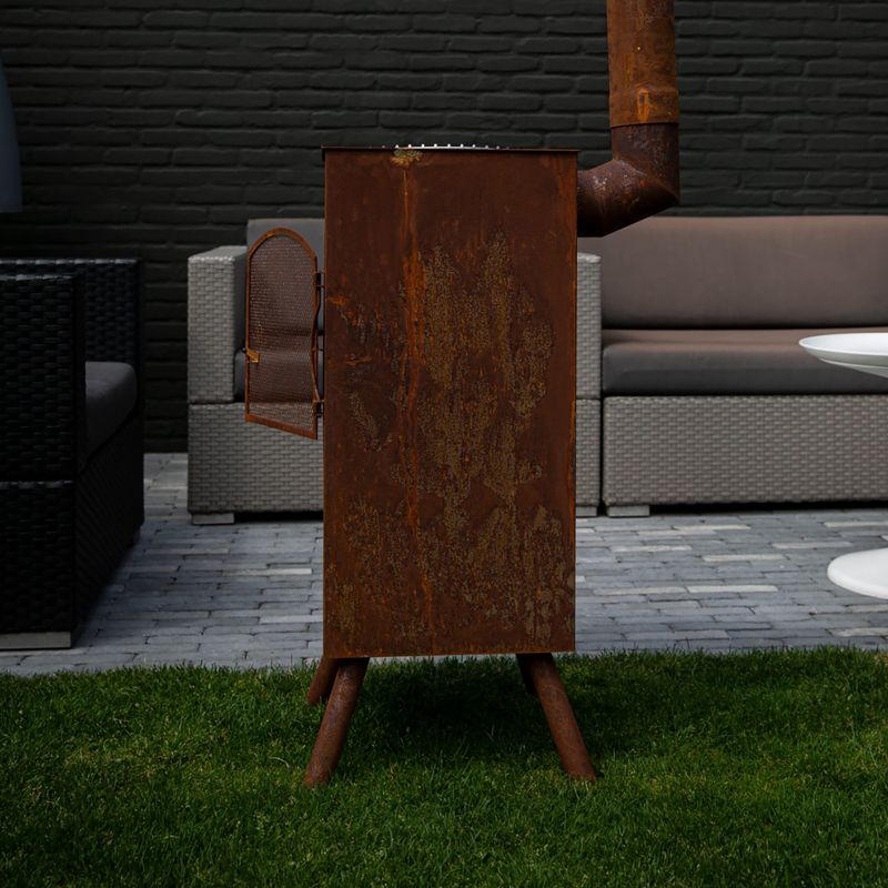  Камін садовий BonFeu BonCarré corten 9