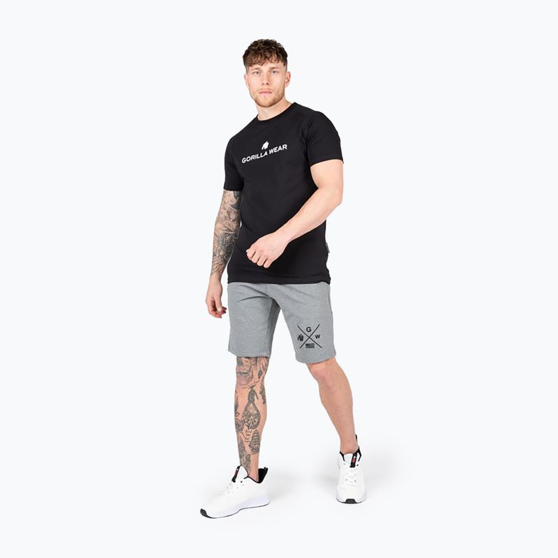 Футболка для тренувань чоловіча Gorilla Wear Davis black 2