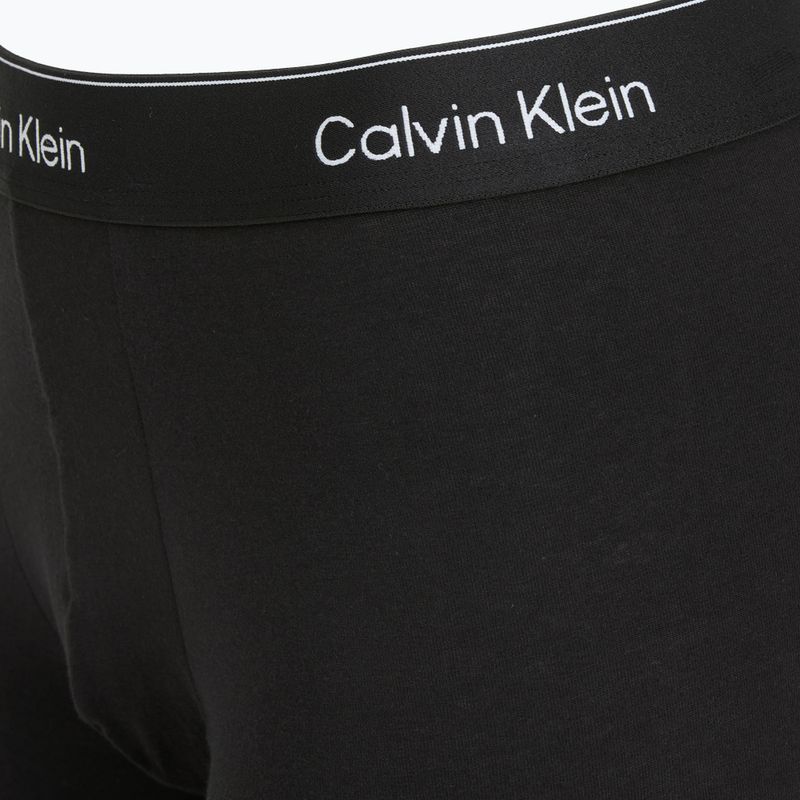 Труси Calvin Klein LV00NB4392 Trunk 3 пари black/dyed to mach/white 4
