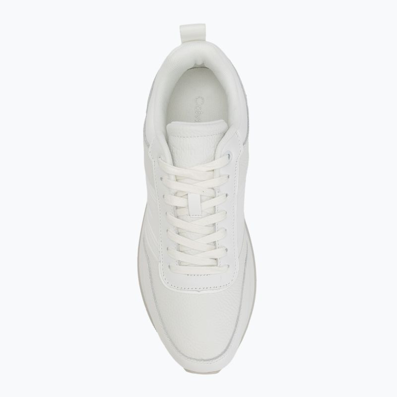 Кросівки чоловічі Calvin Klein HM0HM01897 Low Prof Runn Laceup Tape Triple Bright White 5