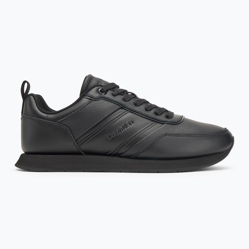 Кросівки чоловічі Calvin Klein HM0HM01897 Low Prof Runn Laceup Tape Triple Black 2