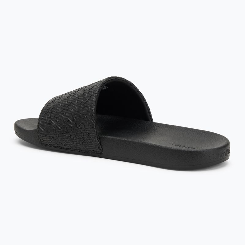 Шльопанці чоловічі Calvin Klein HM0HM01968 Pool Slide Mono Triple Black 3
