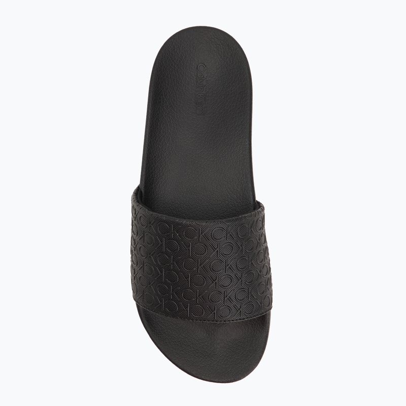Шльопанці чоловічі Calvin Klein HM0HM01968 Pool Slide Mono Triple Black 5