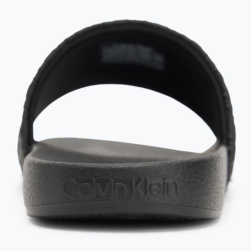 Шльопанці чоловічі Calvin Klein HM0HM01968 Pool Slide Mono Triple Black 6
