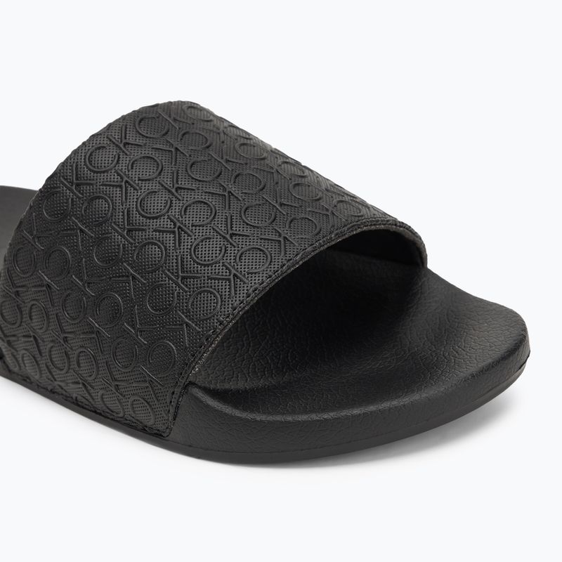Шльопанці чоловічі Calvin Klein HM0HM01968 Pool Slide Mono Triple Black 7