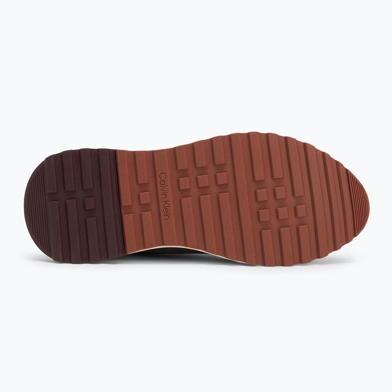 Кросівки чоловічі Calvin Klein HM0HM01714 Low Top Lace Up Repreve Mix Silver Mink/Vineyard Wine 4