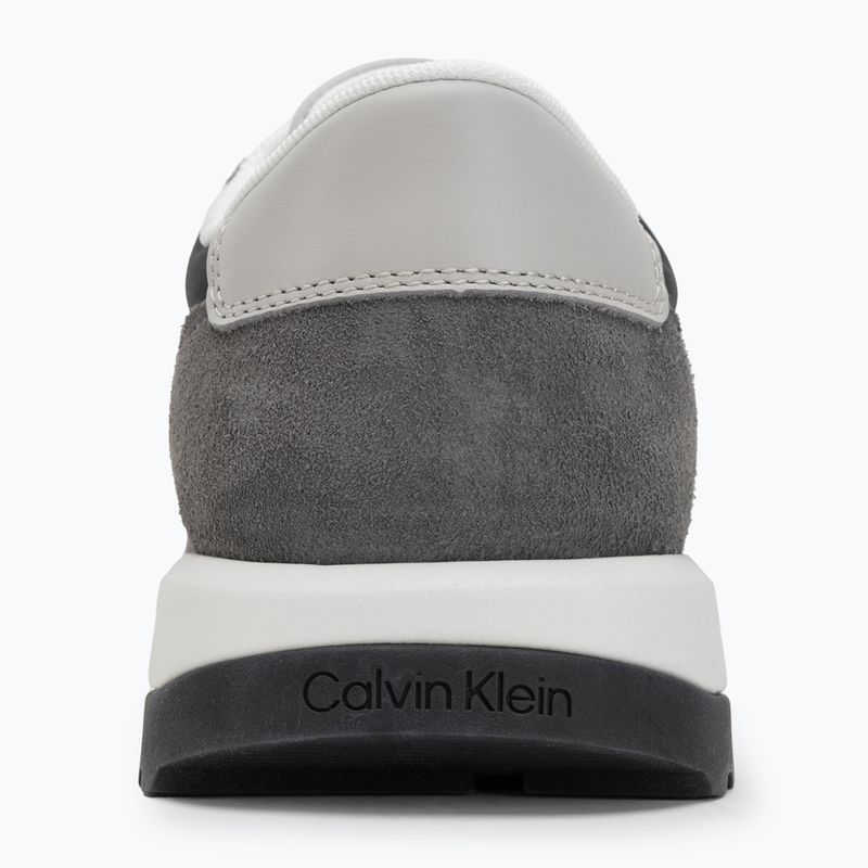 Кросівки чоловічі Calvin Klein HM0HM01714 Low Top Lace Up Repreve Mix Formal Gray/Eggshell/Creamy White 6