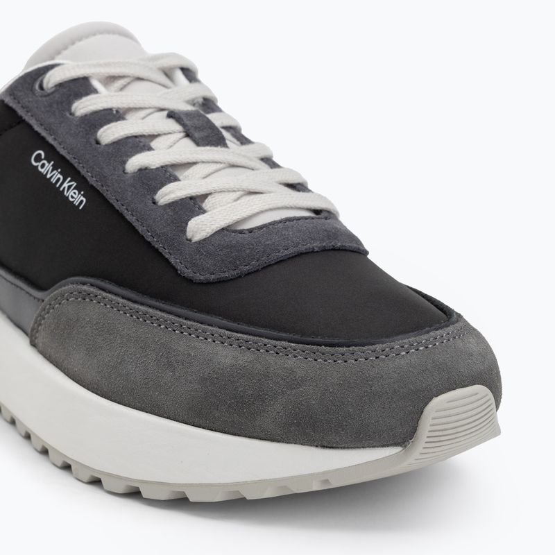 Кросівки чоловічі Calvin Klein HM0HM01714 Low Top Lace Up Repreve Mix Formal Gray/Eggshell/Creamy White 7