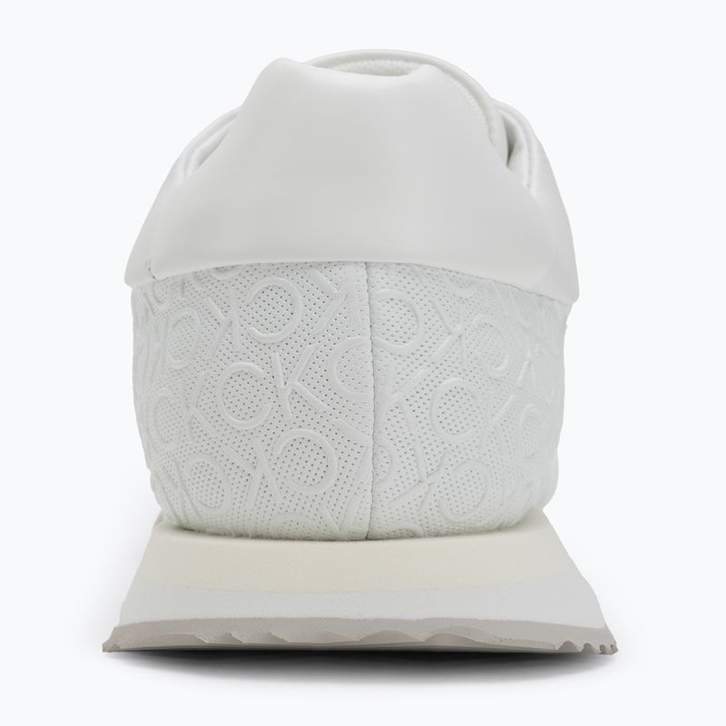 Кросівки жіночі Calvin Klein HW0HW02574 Runner Lace Up Mono Pu Triple Bright White 6