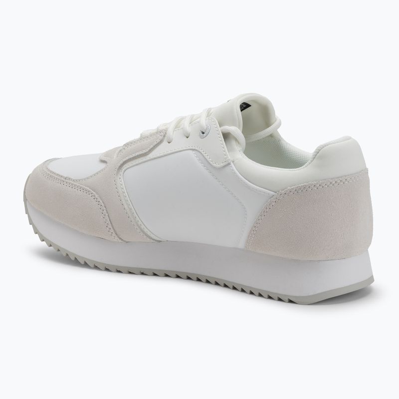 Кросівки жіночі Calvin Klein YW0YW01644 Runner Laceup Sock Mg Nylon Mix Bright White/Black 3