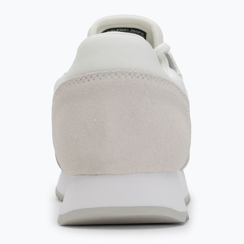 Кросівки жіночі Calvin Klein YW0YW01644 Runner Laceup Sock Mg Nylon Mix Bright White/Black 6