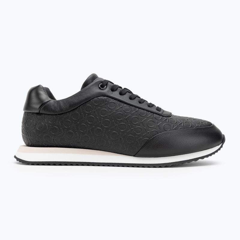 Кросівки жіночі Calvin Klein HW0HW02574 Runner Lace Up Mono Pu Triple Bright White 2