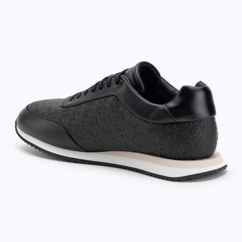 Кросівки жіночі Calvin Klein HW0HW02574 Runner Lace Up Mono Pu Triple Bright White 3