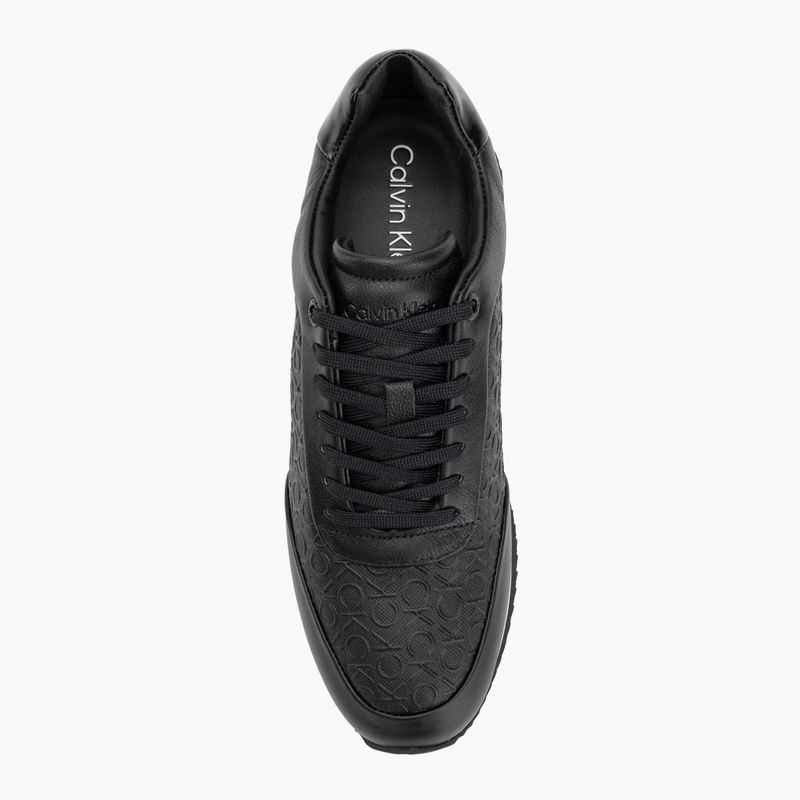 Кросівки жіночі Calvin Klein HW0HW02574 Runner Lace Up Mono Pu Triple Bright White 5