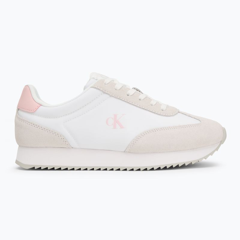 Кросівки жіночі Calvin Klein YW0YW01828 Caleup Mg Nylon Mix Bright White/Sweet Pink 2