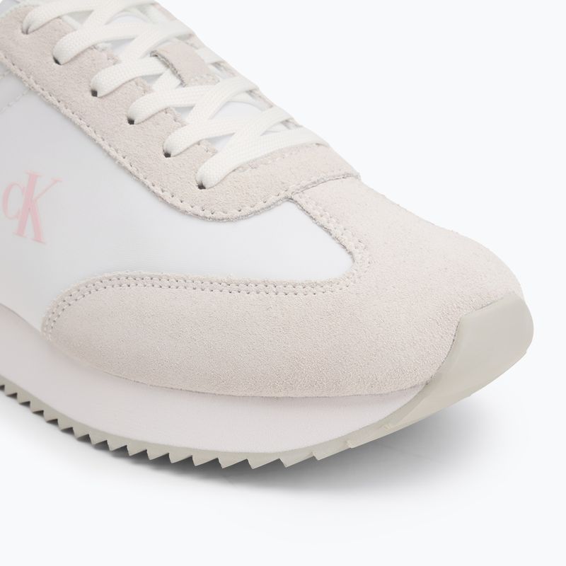 Кросівки жіночі Calvin Klein YW0YW01828 Caleup Mg Nylon Mix Bright White/Sweet Pink 7