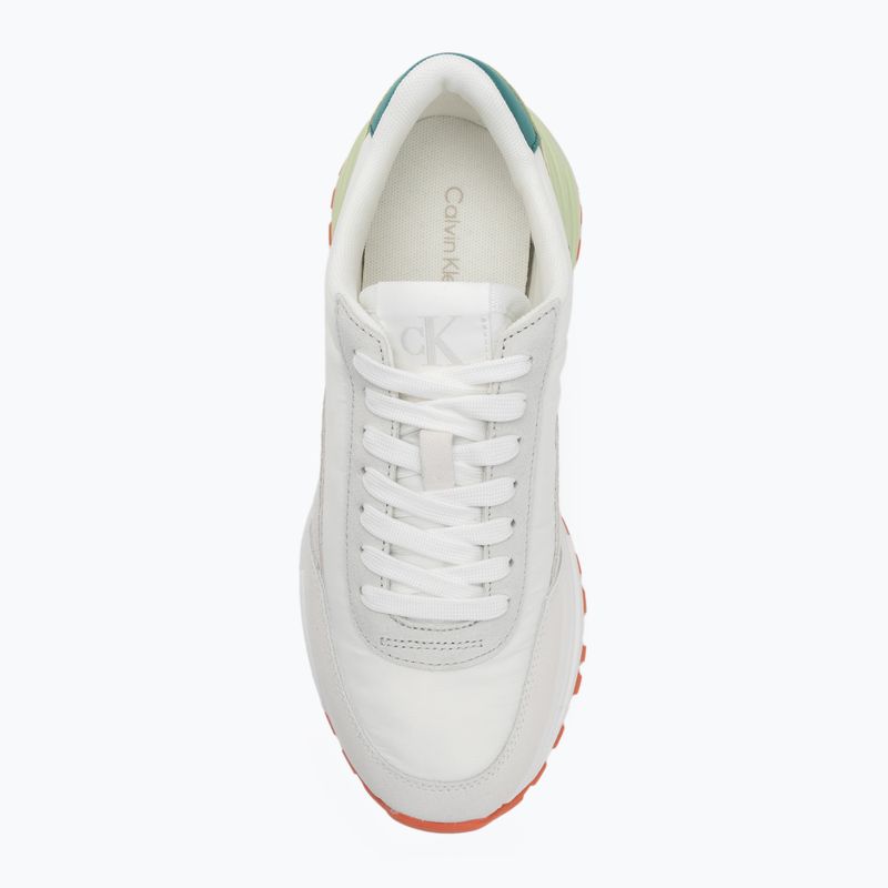 Кросівки жіночі Calvin Klein YW0YW01852 Hike Runner Mg Nylon Mix bright white/oyster mushwroom 5