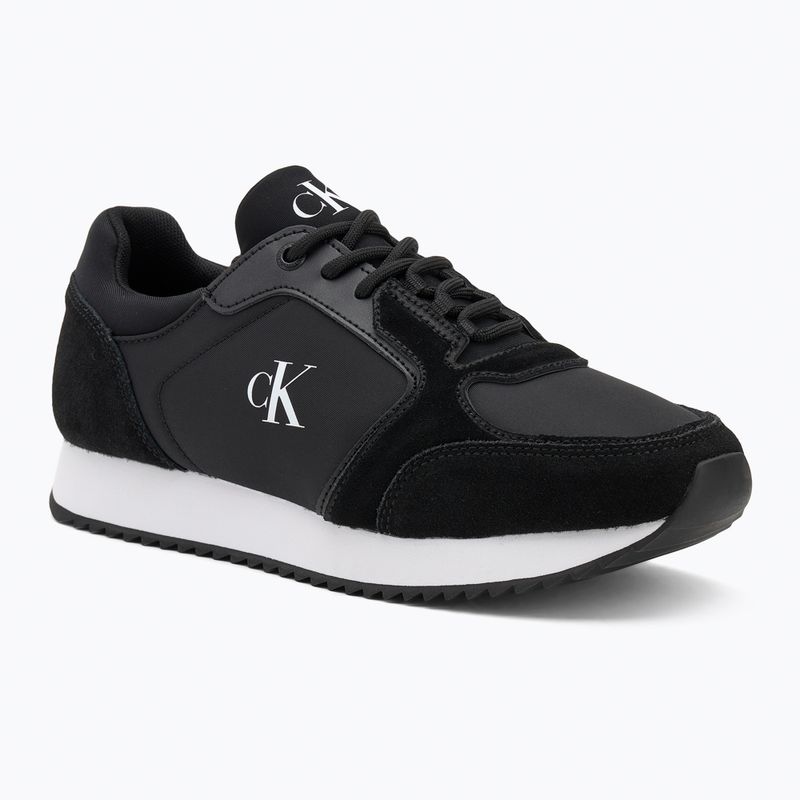 Кросівки жіночі Calvin Klein YW0YW01644 Runner Laceup Sock Mg Nylon Mix black