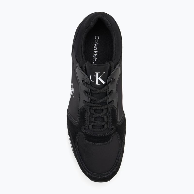 Кросівки жіночі Calvin Klein YW0YW01644 Runner Laceup Sock Mg Nylon Mix black 5