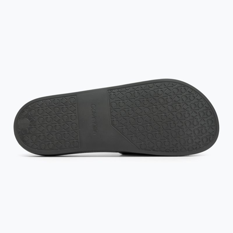 Шльопанці чоловічі Calvin Klein HM0HM00455 Pool Slide Rubber dark olive 4