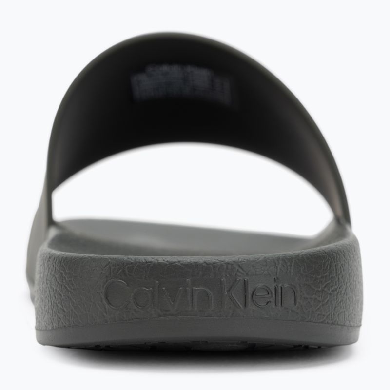 Шльопанці чоловічі Calvin Klein HM0HM00455 Pool Slide Rubber dark olive 6