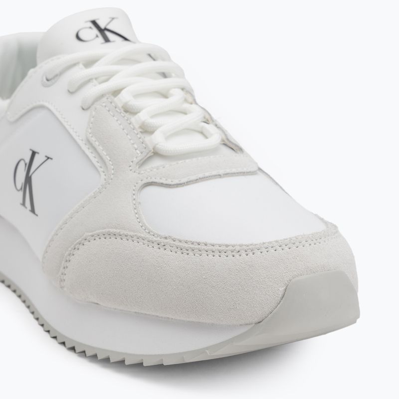 Кросівки чоловічі Calvin Klein YM0YM01326 Retro Runner Sock Lace Up Ny-Su Bright White/Black 7