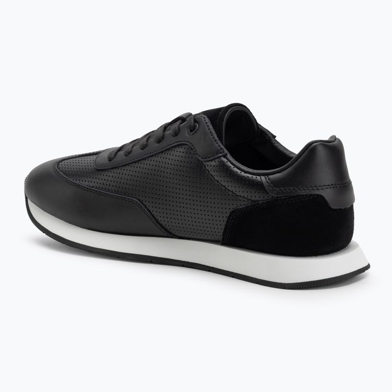 Кросівки чоловічі Calvin Klein HM0HM01871 Low Prof Runn Laceup Perf Lth Black/Bright White 3