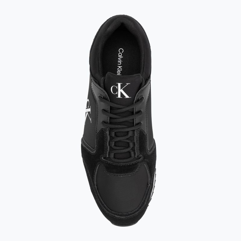 Кросівки чоловічі Calvin Klein YM0YM01326 Retro Runner Sock Lace Up Ny-Su Calvin Navy/Bright White/Gum 5