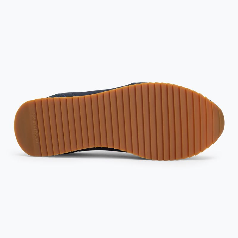 Кросівки чоловічі Calvin Klein YM0YM01326 Retro Runner Sock Lace Up Ny-Su Calvin Navy/Bright White/Gum 4