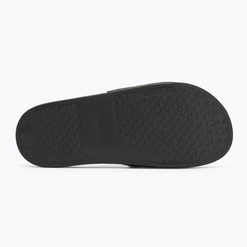 Шльопанці жіночі Calvin Klein HW0HW02541 Pool Slide Mono Ck Black 4
