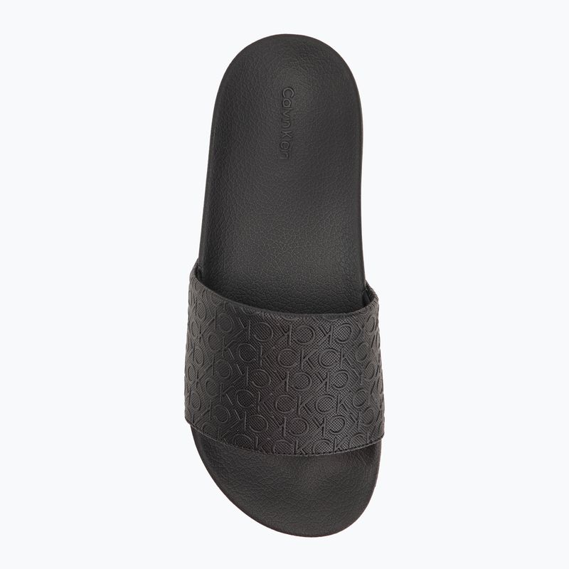 Шльопанці жіночі Calvin Klein HW0HW02541 Pool Slide Mono Ck Black 5