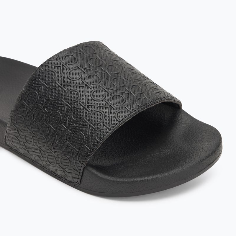 Шльопанці жіночі Calvin Klein HW0HW02541 Pool Slide Mono Ck Black 7
