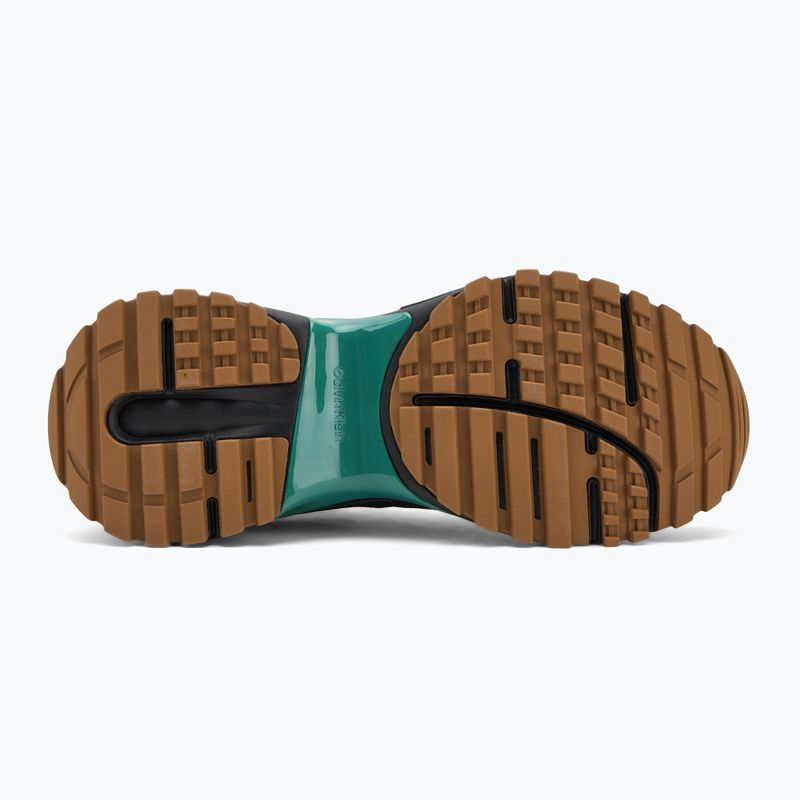 Кросівки чоловічі Calvin Klein YM0YM01284 Hike Runner Tech Knit Ck Black/Grain Brown/Wild Green 4