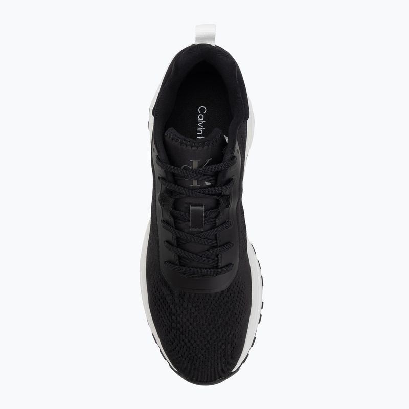 Кросівки чоловічі Calvin Klein YM0YM01284 Hike Runner Tech Knit Black/Bright White 5