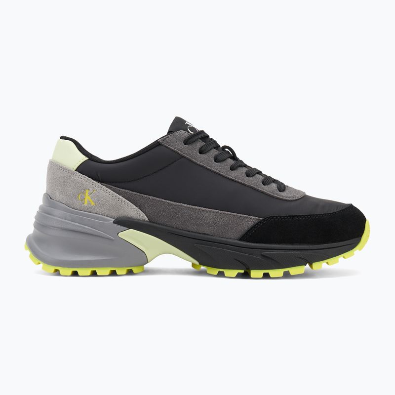 Кросівки чоловічі Calvin Klein YM0YM01292 Hike Runner Casual Ny-Su Ck Black/Granite Grey/Wild Lime 2