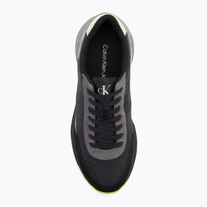 Кросівки чоловічі Calvin Klein YM0YM01292 Hike Runner Casual Ny-Su Ck Black/Granite Grey/Wild Lime 5
