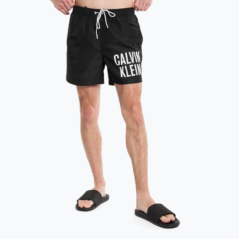 Шорти для плавання чоловічі Calvin Klein Medium Drawstring black 4