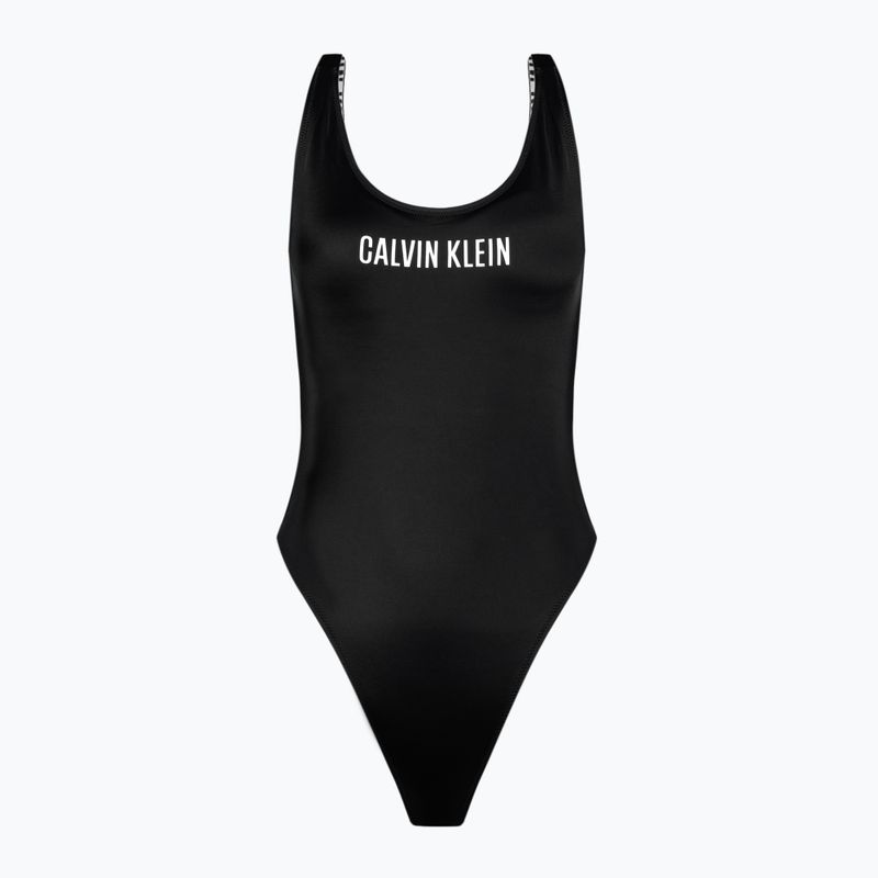 Купальник суцільний жіночий Calvin Klein Scoop Back One Piece black