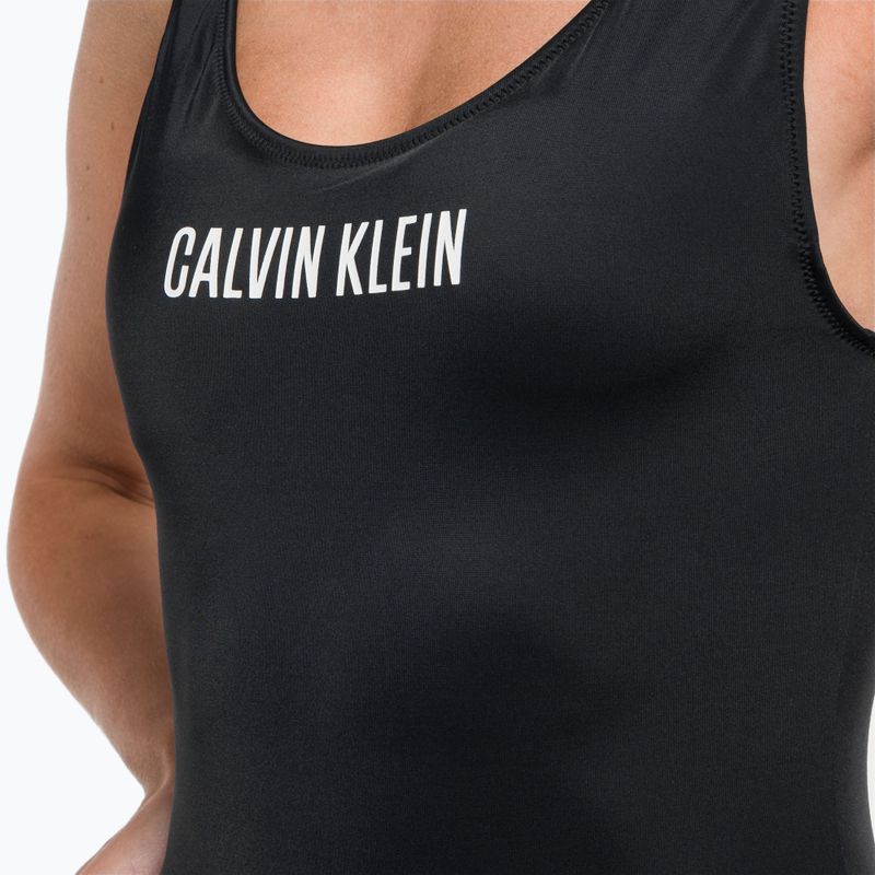 Купальник суцільний жіночий Calvin Klein Scoop Back One Piece black 7