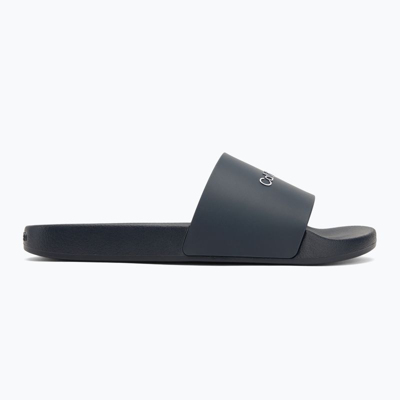 Шльопанці чоловічі Calvin Klein HM0HM00455 Pool Slide Rubber navy 2
