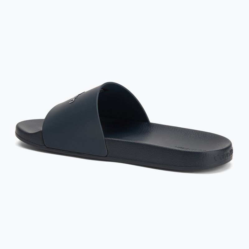 Шльопанці чоловічі Calvin Klein HM0HM00455 Pool Slide Rubber navy 3