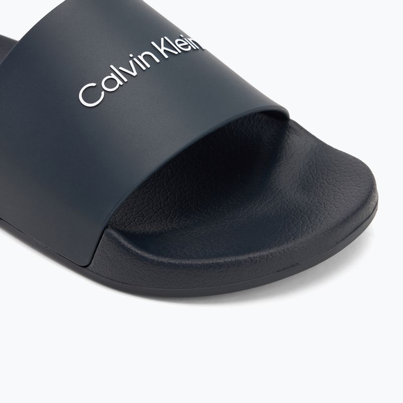 Шльопанці чоловічі Calvin Klein HM0HM00455 Pool Slide Rubber navy 7