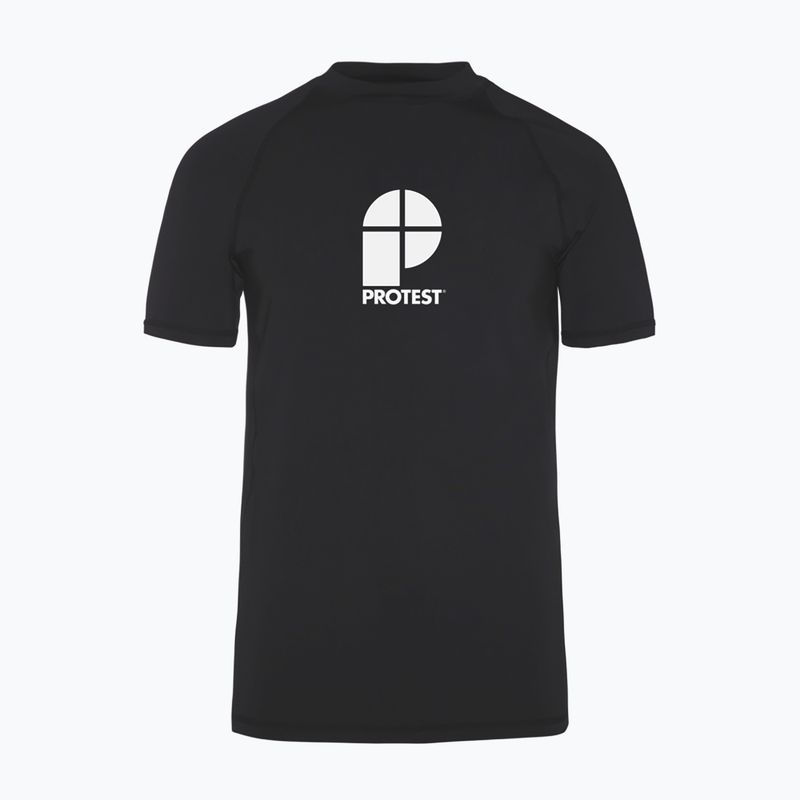 Футболка для плавання чоловіча Protest Prtcater rashguard чорна P7797201 5