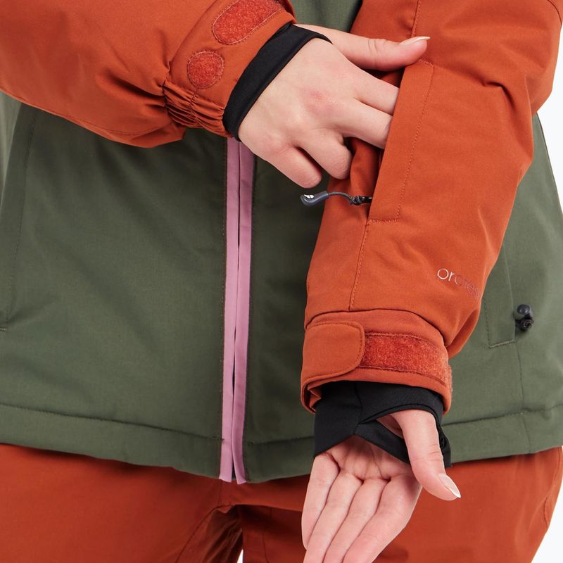 Куртка лижна жіноча Protest Prtmugo uluru rust 6