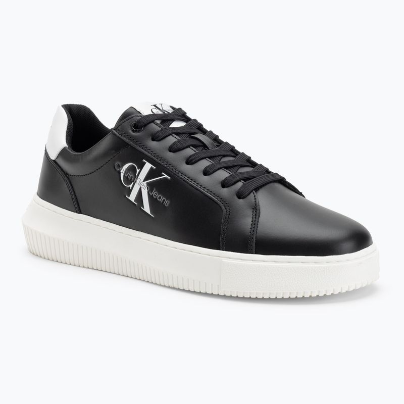 Кросівки чоловічі Calvin Klein YM0YM00681 Chunky Cupsole Monologo Lth triple black/bright white