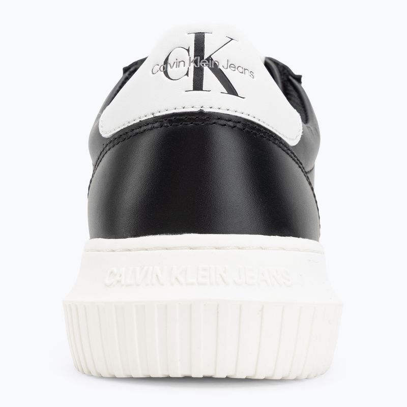 Кросівки чоловічі Calvin Klein YM0YM00681 Chunky Cupsole Monologo Lth triple black/bright white 6