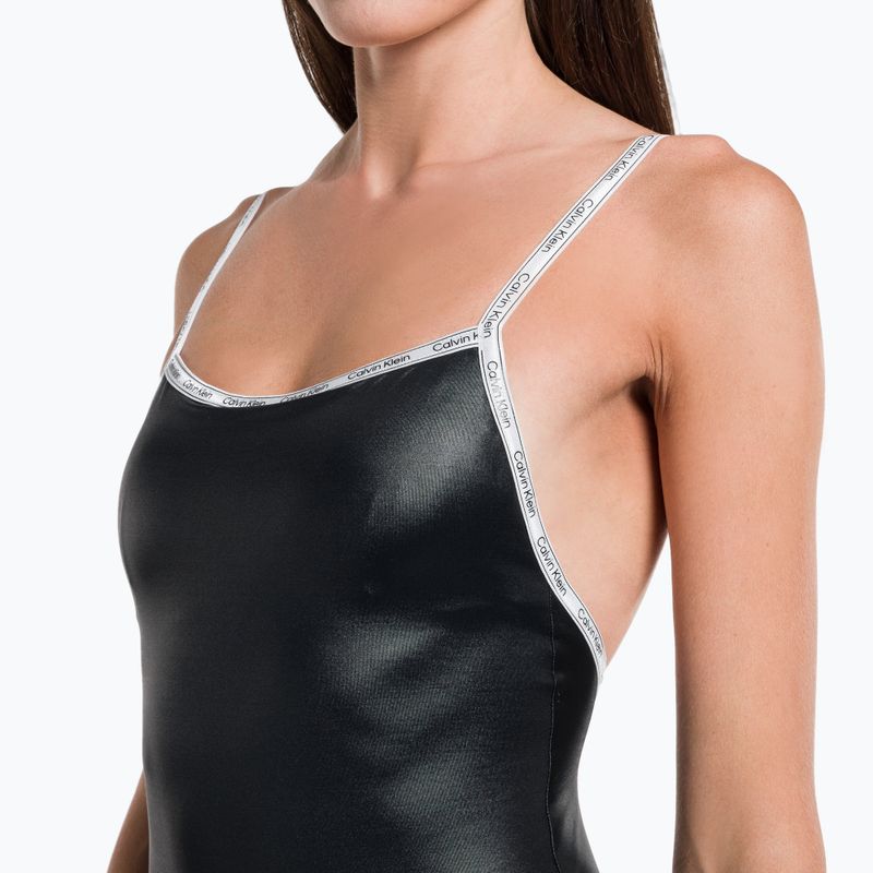 Купальник суцільний жіночий Calvin Klein Scoop One Piece black 7