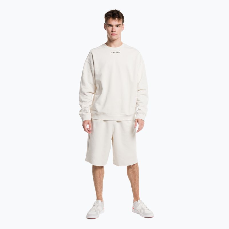 Шорти для тренувань чоловічі Calvin Klein 7" Knit 67U chalk 2