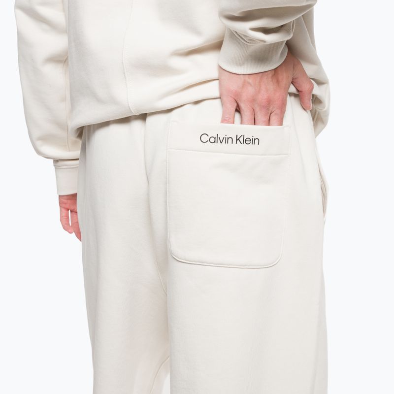 Шорти для тренувань чоловічі Calvin Klein 7" Knit 67U chalk 4