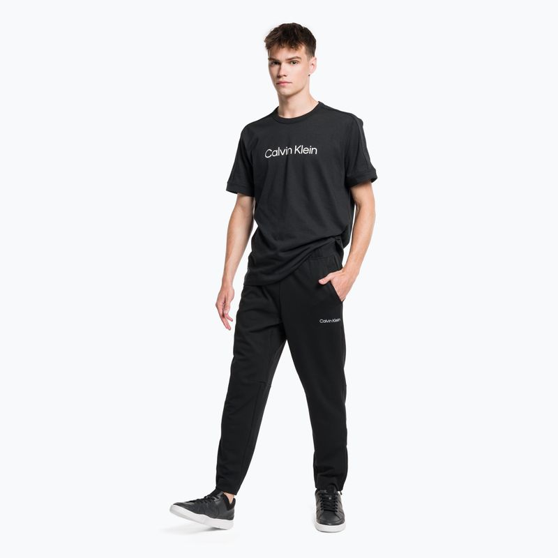Штани тренувальні чоловічі Calvin Klein Knit BAE black beauty 2